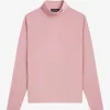 Camiseta de cuello vuelto para mujer