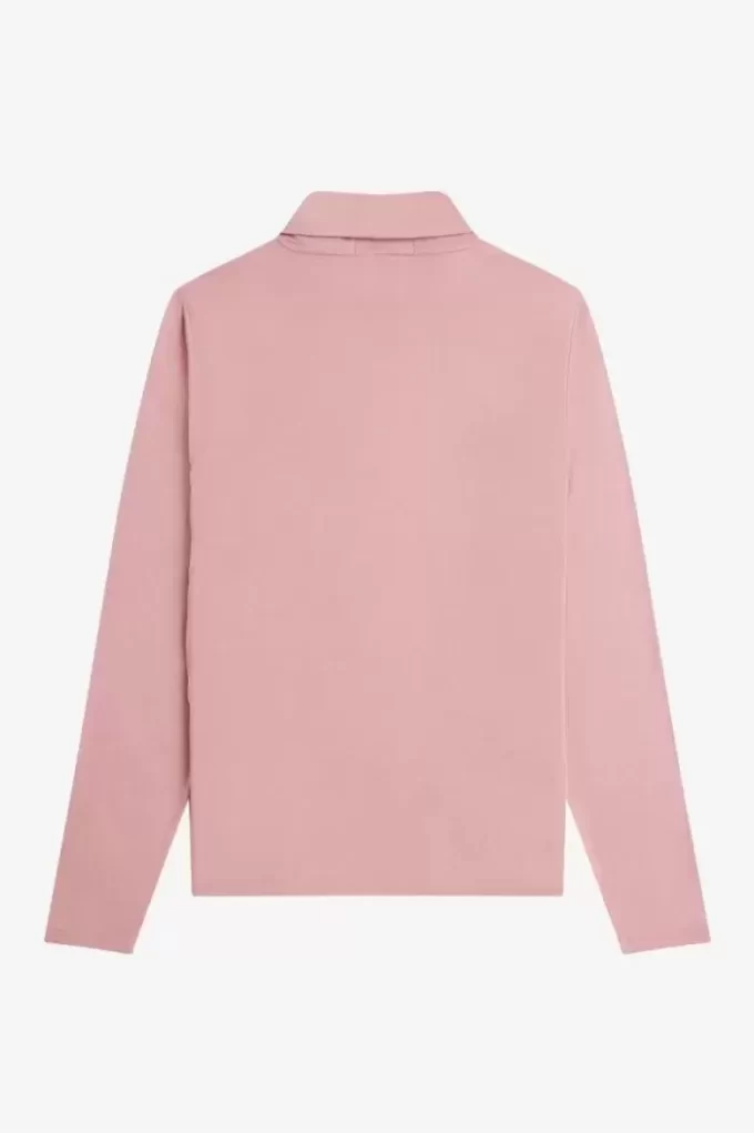 Camiseta de cuello vuelto para mujer