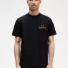 Camiseta de hombre con bolsillo con ribete doble