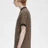 Camiseta de hombre con cuadros de Glitch