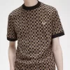 Camiseta de hombre con cuadros de Glitch