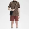 Camiseta de hombre con cuadros de Glitch