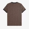 Camiseta de hombre con cuadros de Glitch