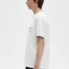 Camiseta de hombre con mangas con ribetes