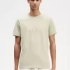 Camiseta de hombre con marca circular