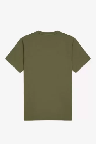 Camiseta de hombre con marca circular Camiseta de hombre con marca circular