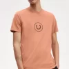 Camiseta de hombre con marca circular
