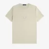 Camiseta de hombre con marca circular