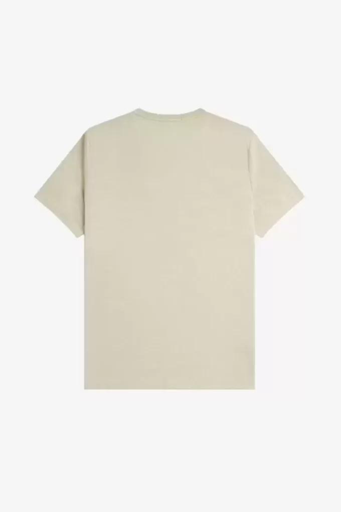 Camiseta de hombre con marca circular