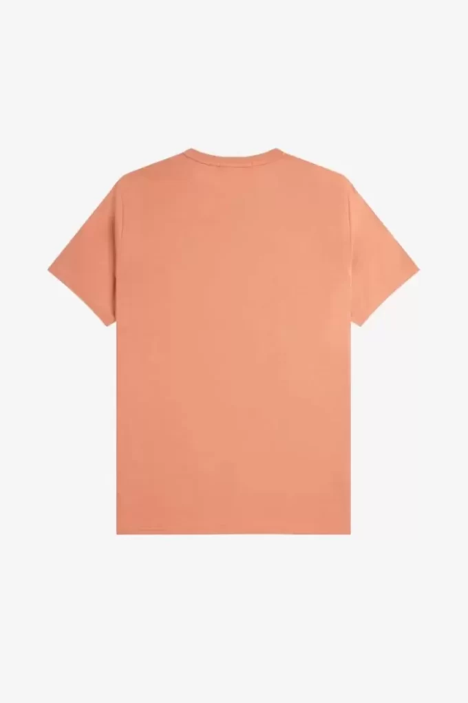 Camiseta de hombre con marca circular