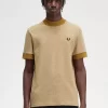 Camiseta de hombre con microcuadros