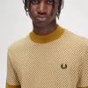 Camiseta de hombre con microcuadros