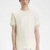 Camiseta de hombre con puños a rayas Camiseta de hombre con puños a rayas