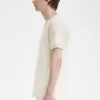 Camiseta de hombre con puños a rayas Camiseta de hombre con puños a rayas