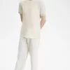 Camiseta de hombre con puños a rayas Camiseta de hombre con puños a rayas