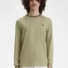Camiseta de hombre con ribete doble