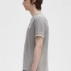 Camiseta de hombre con ribete doble