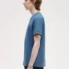Camiseta de hombre con ribete doble
