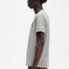 Camiseta de hombre con ribete doble