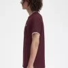 Camiseta de hombre con ribete doble