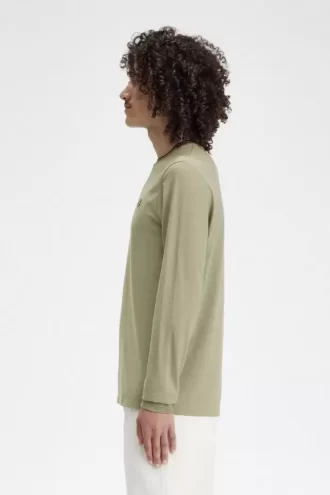 Camiseta de hombre con ribete doble