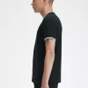 Camiseta de hombre con ribete doble