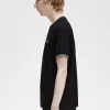 Camiseta de hombre con ribete doble