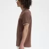 Camiseta de hombre con ribete doble