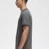Camiseta de hombre con ribete doble
