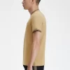 Camiseta de hombre con ribete doble