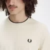 Camiseta de hombre con ribete doble