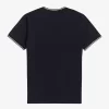 Camiseta de hombre con ribete doble