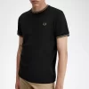 Camiseta de hombre con ribete doble