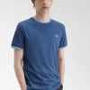 Camiseta de hombre con ribete doble