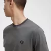 Camiseta de hombre con ribete doble