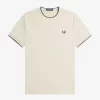 Camiseta de hombre con ribete doble