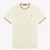 Camiseta de hombre con ribete doble