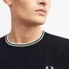 Camiseta de hombre con ribete doble