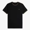 Camiseta de hombre con ribete doble