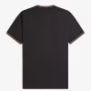 Camiseta de hombre con ribete doble
