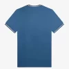 Camiseta de hombre con ribete doble