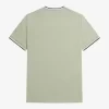 Camiseta de hombre con ribete doble
