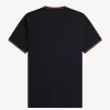 Camiseta de hombre con ribete doble