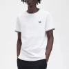 Camiseta de hombre con ribete doble Camiseta de hombre con ribete doble