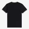 Camiseta de hombre con ribete doble