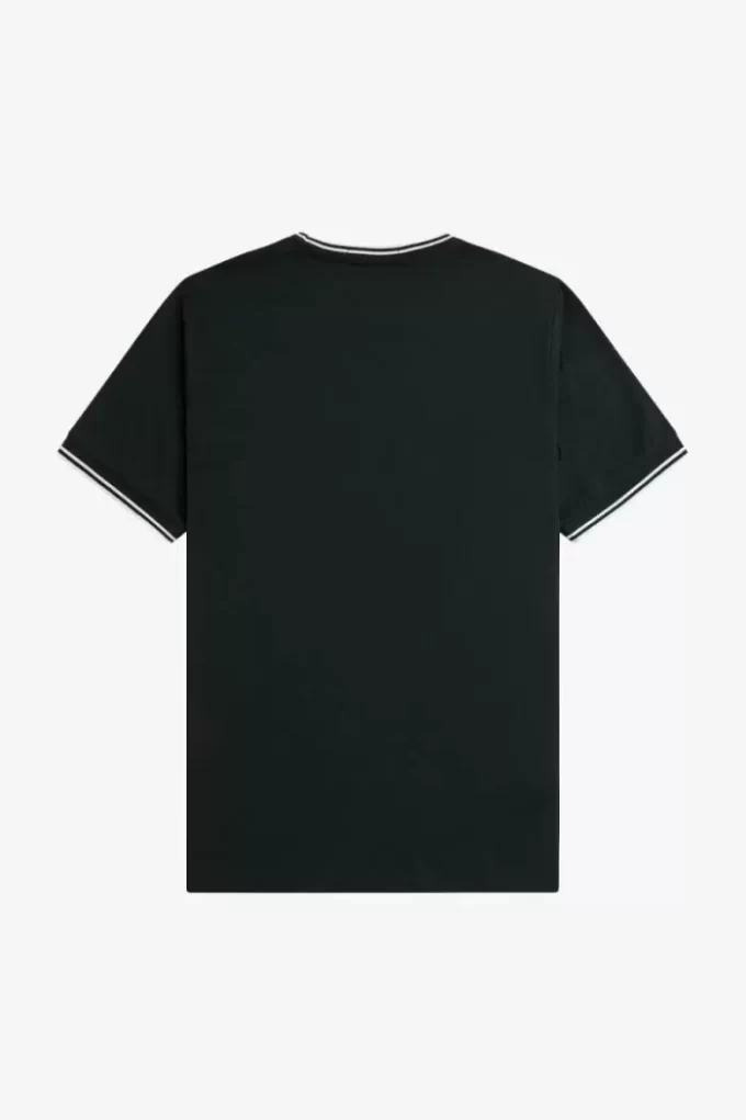 Camiseta de hombre con ribete doble