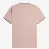 Camiseta de hombre con ribete doble
