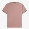 Camiseta de hombre con ribete doble
