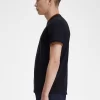 Camiseta de hombre con ribete doble