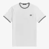 Camiseta de hombre con ribete doble Camiseta de hombre con ribete doble